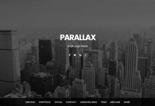 Themify parallax wordpress theme - EspacePlugins - Gpl plugins cheap