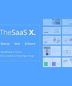 Thesaas x responsive saas startup and business wordpress theme - EspacePlugins - Gpl plugins cheap