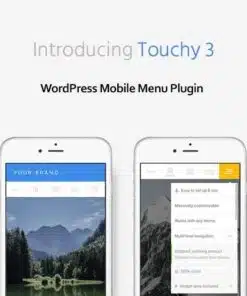 Touchy wordpress mobile menu plugin - EspacePlugins - Gpl plugins cheap
