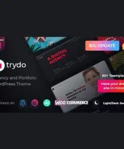 Trydo agency and portfolio theme - EspacePlugins - Gpl plugins cheap
