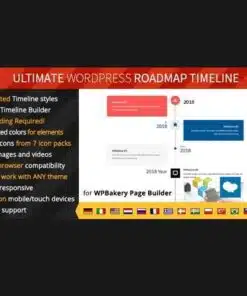 Ultimate roadmap timeline responsive wordpress timeline plugin - EspacePlugins - Gpl plugins cheap