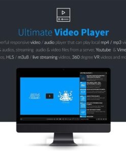 Ultimate video player wordpress plugin - EspacePlugins - Gpl plugins cheap