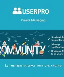 Userpro private messages add on - EspacePlugins - Gpl plugins cheap