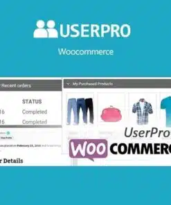 Userpro woocommerce integration - EspacePlugins - Gpl plugins cheap