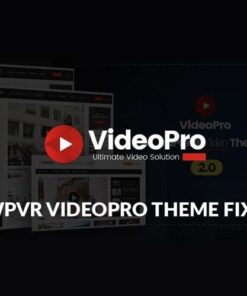 Videopro video wordpress theme - EspacePlugins - Gpl plugins cheap