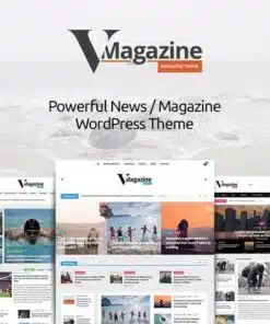 Vmagazine blog newspaper magazine wordpress themes - EspacePlugins - Gpl plugins cheap
