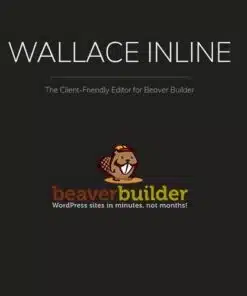 Wallace inline front end content editor for beaver builder - EspacePlugins - Gpl plugins cheap