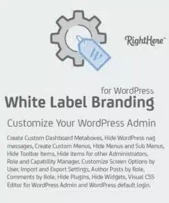 White label branding for wordpress - EspacePlugins - Gpl plugins cheap