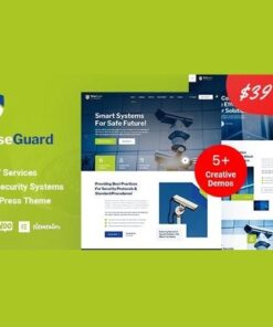 Wiseguard cctv and security systems wordpress theme - EspacePlugins - Gpl plugins cheap