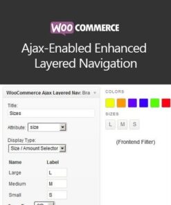 Woocommerce ajax enabled enhanced layered navigation - EspacePlugins - Gpl plugins cheap