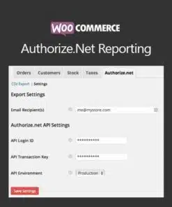 Woocommerce authorize net reporting - EspacePlugins - Gpl plugins cheap
