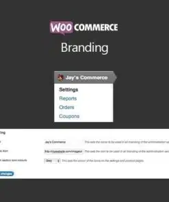 Woocommerce branding - EspacePlugins - Gpl plugins cheap