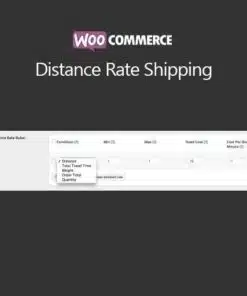 Woocommerce distance rate shipping - EspacePlugins - Gpl plugins cheap