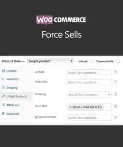Woocommerce force sells - EspacePlugins - Gpl plugins cheap