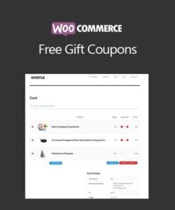 Woocommerce free gift coupons - EspacePlugins - Gpl plugins cheap