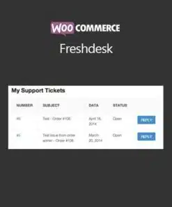 Woocommerce freshdesk - EspacePlugins - Gpl plugins cheap