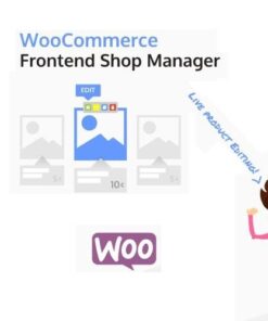 Woocommerce frontend shop manager - EspacePlugins - Gpl plugins cheap