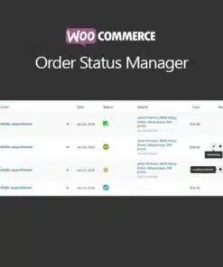 Woocommerce order status manager - EspacePlugins - Gpl plugins cheap
