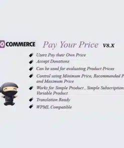 Woocommerce pay your price - EspacePlugins - Gpl plugins cheap