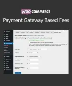 Woocommerce payment gateway based fees - EspacePlugins - Gpl plugins cheap