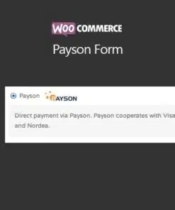 Woocommerce payson form - EspacePlugins - Gpl plugins cheap