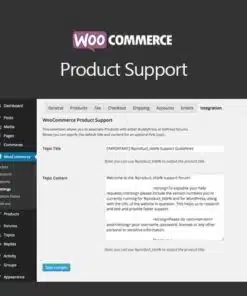Woocommerce product support - EspacePlugins - Gpl plugins cheap