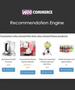 Woocommerce recommendation engine - EspacePlugins - Gpl plugins cheap