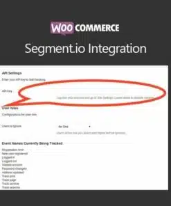 Woocommerce segment io integration - EspacePlugins - Gpl plugins cheap