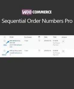 Woocommerce sequential order numbers pro - EspacePlugins - Gpl plugins cheap