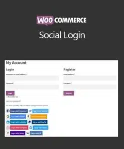 Woocommerce social login - EspacePlugins - Gpl plugins cheap