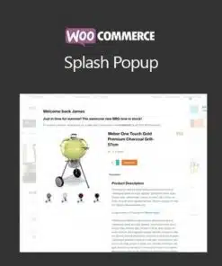 Woocommerce splash popup - EspacePlugins - Gpl plugins cheap