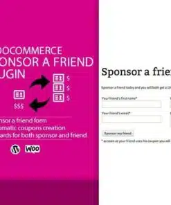 Woocommerce sponsor a friend plugin - EspacePlugins - Gpl plugins cheap