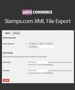 Woocommerce stamps com xml file export - EspacePlugins - Gpl plugins cheap