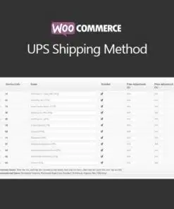 Woocommerce ups shipping method - EspacePlugins - Gpl plugins cheap
