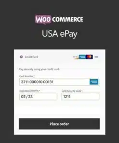 Woocommerce usa epay - EspacePlugins - Gpl plugins cheap