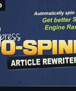 Wordpress auto spinner articles rewriter - EspacePlugins - Gpl plugins cheap