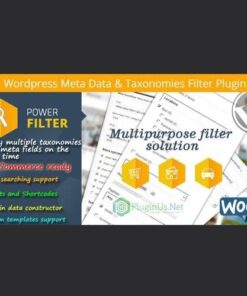 Wordpress meta data and taxonomies filter - EspacePlugins - Gpl plugins cheap