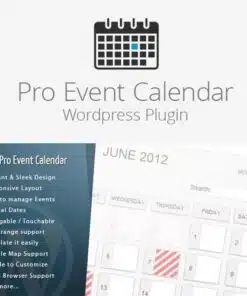 Wordpress pro event calendar - EspacePlugins - Gpl plugins cheap