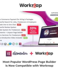 Workreap freelance marketplace wordpress theme - EspacePlugins - Gpl plugins cheap