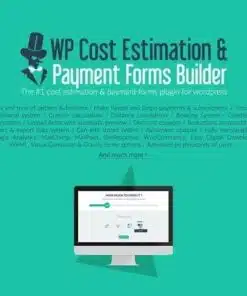 Wp cost estimation and payment forms builder - EspacePlugins - Gpl plugins cheap