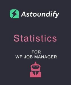 Wp job manager statistics addon - EspacePlugins - Gpl plugins cheap
