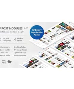 Wp post modules for newspaper and magazine layouts - EspacePlugins - Gpl plugins cheap