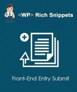 Wp rich snippets front end entry submit - EspacePlugins - Gpl plugins cheap