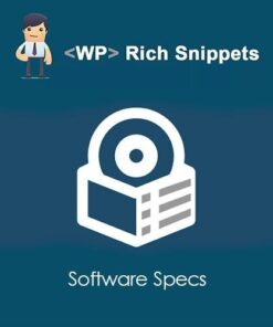 Wp rich snippets software specs - EspacePlugins - Gpl plugins cheap