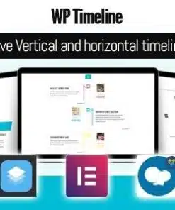 Wp timeline responsive vertical and horizontal timeline plugin - EspacePlugins - Gpl plugins cheap