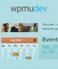 Wpmu dev buddypress group calendar - EspacePlugins - Gpl plugins cheap