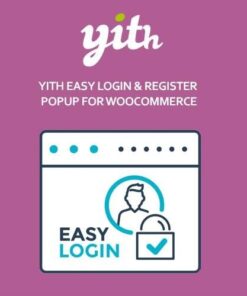 Yith easy login and register popup for woocommerce - EspacePlugins - Gpl plugins cheap