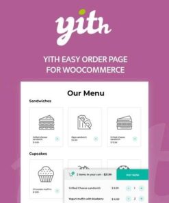 Yith easy order page for woocommerce premium - EspacePlugins - Gpl plugins cheap