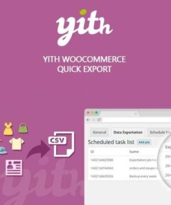 Yith woocommerce quick export premium - EspacePlugins - Gpl plugins cheap