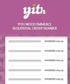 Yith woocommerce sequential order number premium - EspacePlugins - Gpl plugins cheap